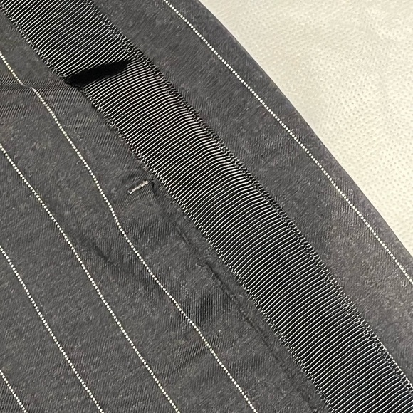 Men’s J.W. ANDERSON Wool Grey Pinstripe Trousers w/Side Panel SS 2015 - Picture 13 of 13